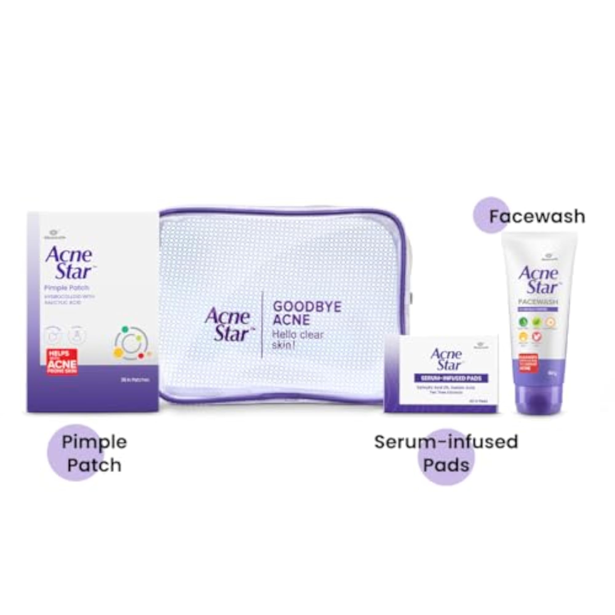 Anti-Acne Kit, Skincare Routine Kit for Unisex