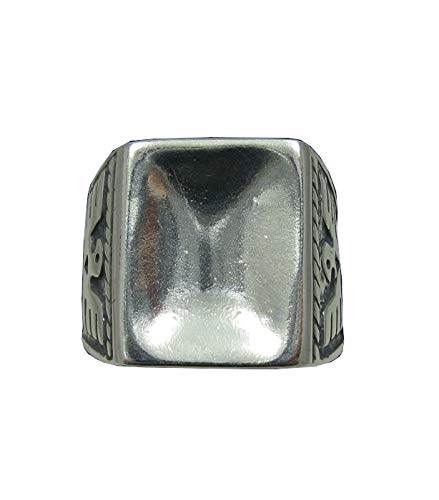Bague en argent massif 925 héraldique, la chevalière aigle d'exception