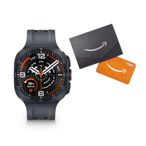 Image of Samsung Galaxy Watch Ultra2 + $100 GC, Titanium Gray, 47mm LTE Smartwatch