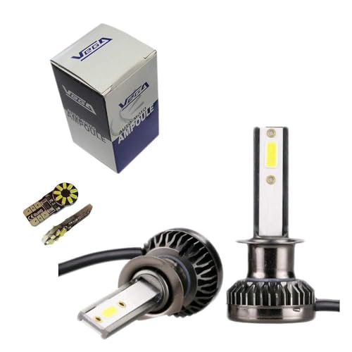 Vega® - Bombilla Full LED COB 360 ° 1 bombilla H1 12 V 24 V