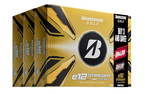 Bridgestone Golf e12 Straight Trifecta Pack Golf Balls