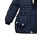 SO-buts Niños Niña Niñas Abrigos De Invierno Chaqueta Espesar Cremallera Cálida Nieve...
