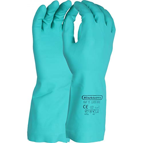 UCI RNF20 Nitron 16 Nitrilo Guantes resistentes a químicos y disolventes - (9/L)