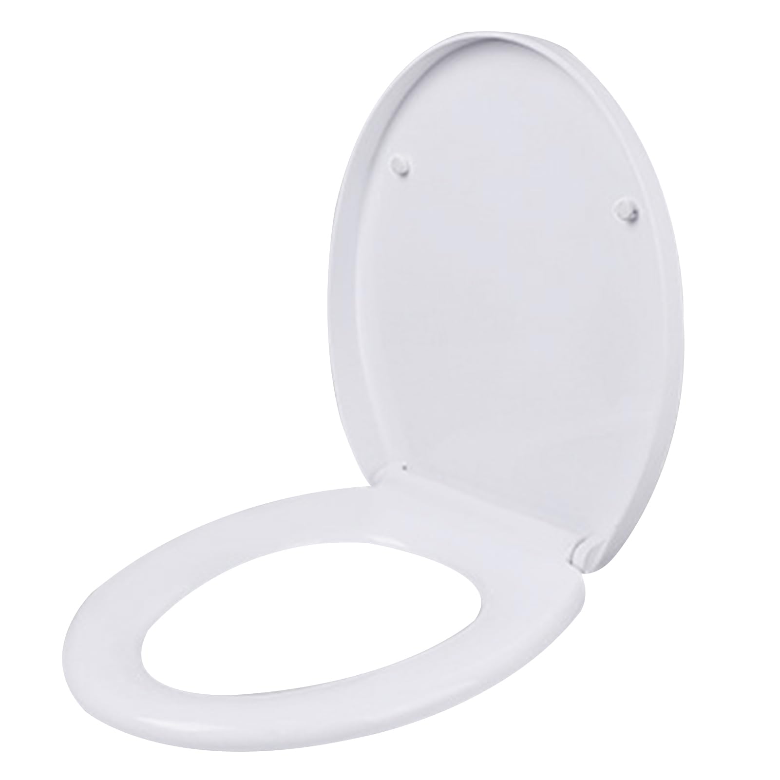 Beauenty Toilet Seat Cover, Soft Close Toilet Seat, Elongated unmute Toilet Seat Cover, Easy Installation, Durable and Scratch-Resistant, Ideal for Home Bathrooms (O-shaped)