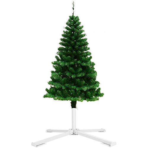 GKanMore Artificial Christmas Tree Base Stand, White, Foldable, Adjustable, 4-Tripod Design, Ideal for Indoor/Outdoor Use