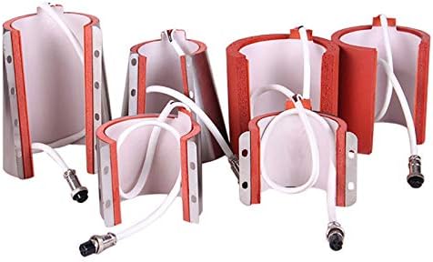 HYTC Mug Hot Press Pad 9 OZ 11 OZ 15 OZ Round Cone 110 V 200 in Maximum Temperature:399℃ (Fahrenheit) Hot Pressing Accessories for DIY Mug Printing-220 v Cone 9 oz