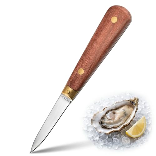 Pluc Oyster Knife Oyster Opener Tool Kit Oysters Shucking Knife for Fresh and Cooked Oysters Professional and Home Use