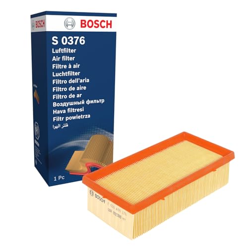 Bosch Filtro Aria per Auto 0 - Trattiene le particelle solide all'esterno della presa d'aria - Resistente all'umidità ed altamente resistente alla trazione