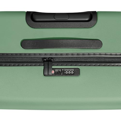 Image of Away Medium Checked Luggage, Lightweight Hard Shell Suitcase with Spinner Wheels, Durable Rolling Luggage, TSA Lock, 26 Inch, Sea Green