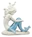 Ebros Lovesick Mermaid Sitting On Ocean Floor Statue 6.5"Tall Beautiful Ocean Atlantis Goddess Mermaid Figurine Under The Sea Collectible Home Decor Sculpture