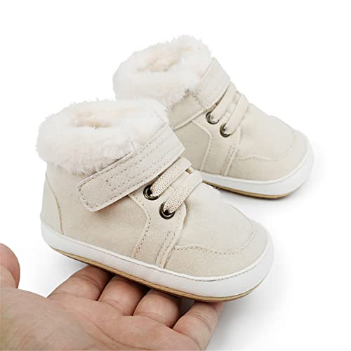 Image of HsdsBebe Baby Boys Girls Pu Leather Hard Bottom Walking Sneakers Toddler Rubber Sole First Walkers Infant Cartoon Slippers Crib Shoes