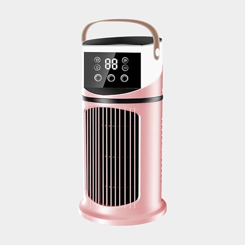 Aire acondicionado portátil, ventilador de torre, gran capacidad, tanque de agua, enfriador de aire con función de temporización, pantalla y modo de pulverización, mini aire acondicionado personal