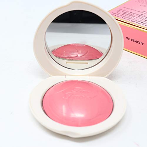 Too Faced Peach My Cheeks Melting Powder Blush – Peaches And Cream Collection - So Peachy - Peachy Pink #TOP5