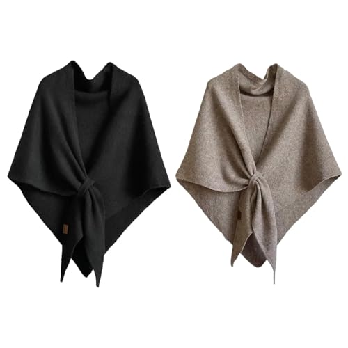2025 New Women's Solid Color Wool Blend Shawl Scarf Casual Soft Comfortable Shawl for Daily Wear All Seasons
