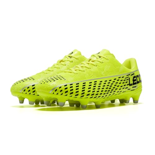 Image of Men's Soccer Cleats Women Outdoor Frim Ground Football Shoes