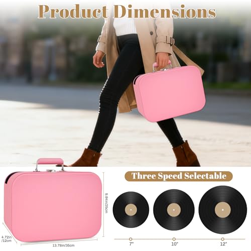Tourne-disque Bluetooth compact blanc pour écouter vos anciens vinyles sans encombrement