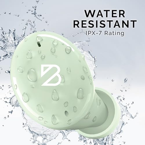 Tempo-30-Wireless-Earbuds-for-Small-Ears-with-Premium-Sound-Bluetooth-Green-Earbuds-for-Women-and-Men-Cute-Earphones-for-Small-Ear-Canals-with-Mic-IPX7-Sweatproof-Long-Battery-Loud-Bass