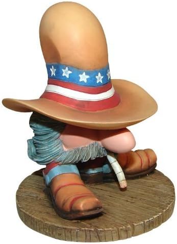 Ten Gallon Tex Cowboy Figurine