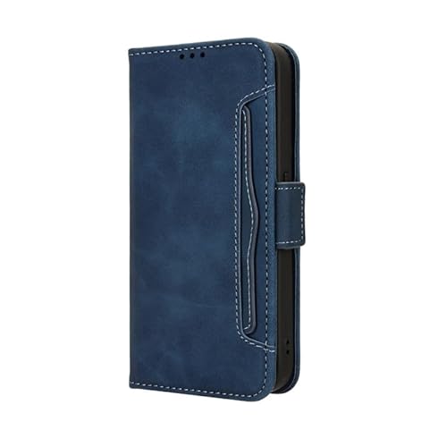 KOOLRIVER�EFor Nothing Phone 3a Lite �P�[�X �蒠�^ �J�o�[ PU���U�[ �X�^���h�@�\ �J�[�h���[ �X�g���b�v�� For �i�b�V���O �t�H��3a ���C�g(�u���[)