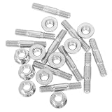 recambios motosierra stihl 08s Construcción duradera: fabricados con materiales resistentes, estos tornillos y tuercas están diseñados para durar. tornillo para soporte de cadena, tornillo de montaje de cadena