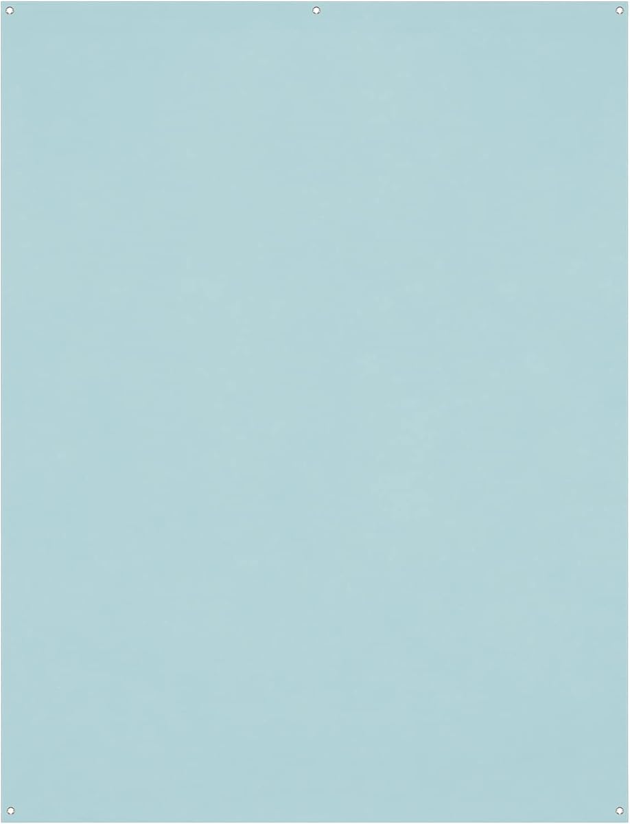 Westcott X-Drop Wrinkle-Resistant 5' x 7' (1.52 x 2.13m) Backdrop for Headshots, Photoshoots & Product Photos - Portable and Travel Friendly (Pastel Blue) | Photoshoots & Product Photos - Portable and Travel Friendly