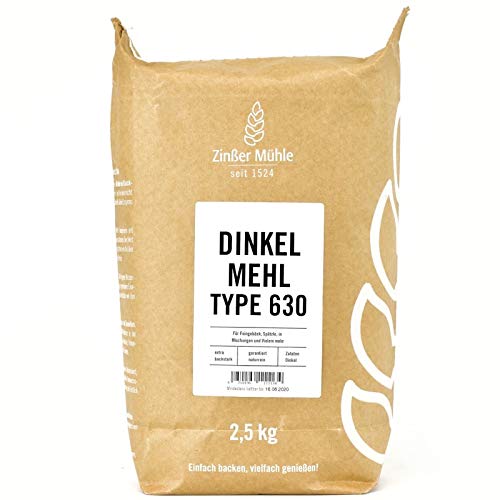 Dinkelmehl Type 630 2,5 kg Cover