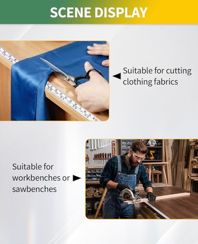 Pack de 4 cintas métricas adhesivas 200 cm acero miniatura 5