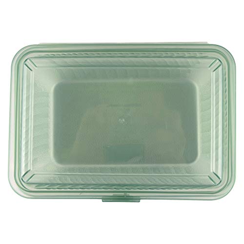 G.E.T. EC-11-1-JA Half Size Take-Out Food Container, 9" x 6.5", Jade (Set of 12)