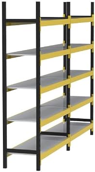 5 Katlı Duble Midi Rack - Ekonomik Depo,Arşiv, Kiler Rafı