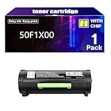 Nom du Produit: Cartouche de toner 50F1X00 avec puce.