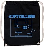 Versandkostenfrei EZYshirt® Kreiliga Aufstellung Baumwoll Stoffbeutel