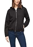 Regular fit s.Oliver Damen Kapuzenjacke aus Jacquard Black 44