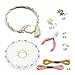 DJECO Beads and Jewelry Craft Kit, Celeste - Create Your Own Friendship Bracelets w/Colorful Beads - Fun & Creative for Family & Friends - Educational Arts & Crafts for Children Ages 8+ Years