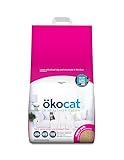 ökocat Super Soft Wood Clumping Cat Litter, Unscented, 10.6 pounds - Natural Ingredients, Stops Odor, Clumps Solid, 99% Dust Free, Great for All Cats, Sensitive Paws, Kittens