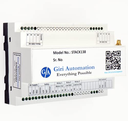 Image of Giri Automation's Telecom Sector AMF Controller for Real Time Remote Control and Monitor via GSM Internet using Android App