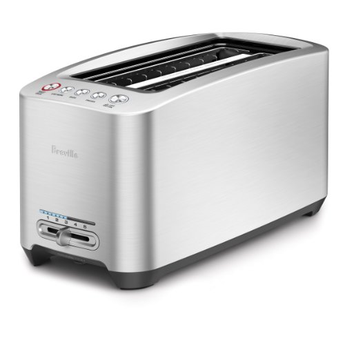 Comparison: Braun Toaster 5 Breville BTA830XL Die-Cast Long Slot Smart Toaster, 4 Slice, Brushed Stainless Steel