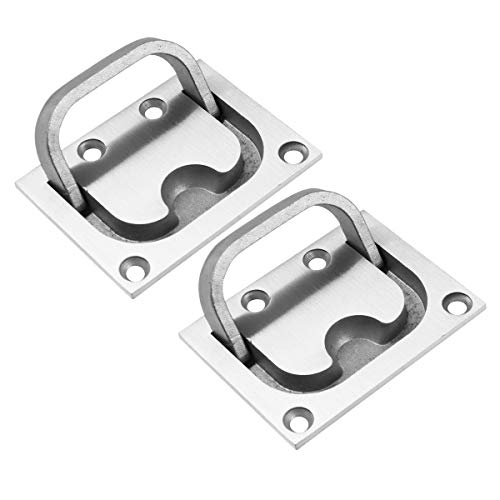 Anneau de traction encastré inox pour rénover le mobilier de votre bateau