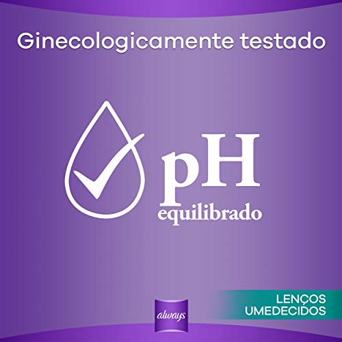 Lenços Umedecidos Always Femininos - 16 lenços