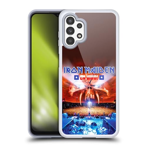 Carcasa antiarañazos Iron Maiden Samsung A13 funda gel suave con agarre mejorado
