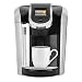 Keurig K400 Certified Refurbished Coffee Maker, Single Serve K-Cup Pod Coffee Brewer, Programmable Brewer, Black