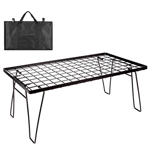 CFWZGM Mesa de acampamento ao ar livre – Mesa portátil de acampamento para piquenique | Mesa de acam