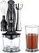 Produktbild Melissa 16210064 Universal Stabmixer Set 3in1 Stabmixer mit Zerkleinerer, Mixer- und Schneebesenaufsatz