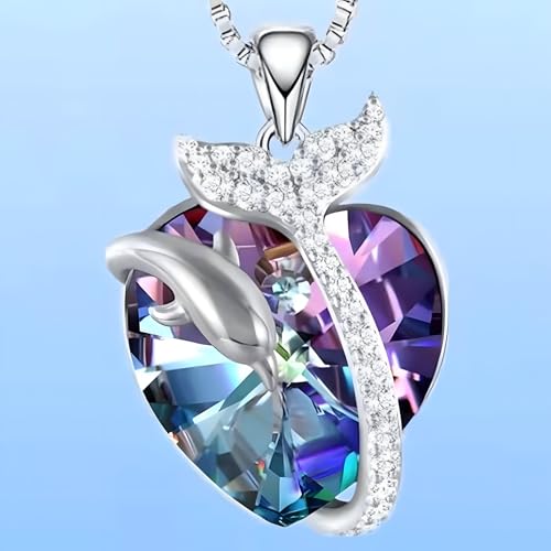 Collier zircon queue de sirène idéal pour vos tenues d'été et soirées - 2