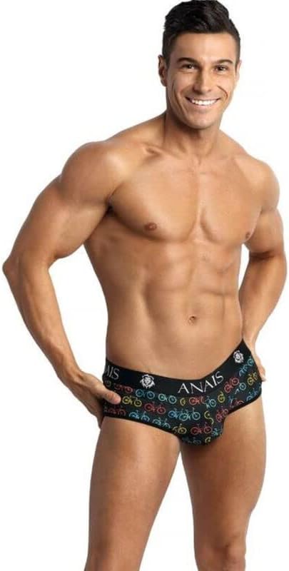 ANAIS MEN Men's Erotic Leather and Latex Briefs - BENITO JOCK BIKINI S