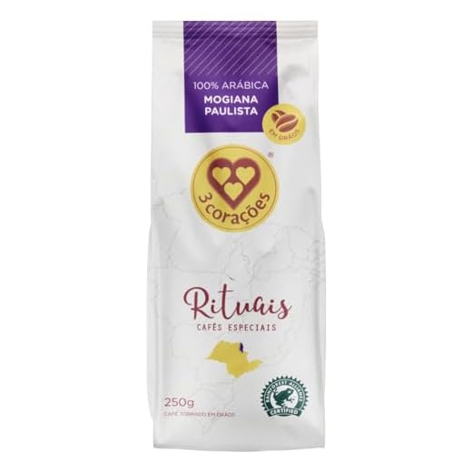 3 Corações Café em Grãos Rituais Mogiana Paulista, 250G