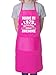 Produktbild Lustige Schürze zum 50. Geburtstag, hergestellt in 1971, zum Grillen und Kochen, lustig, rose, Einheitsgröße
