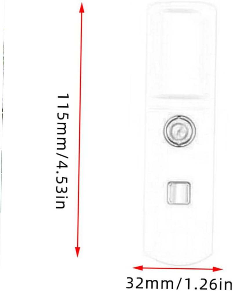 Travel Spray Bottle Handheld Facial Steamer USB Charging for Pore Cleaner and Hydration