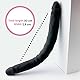 Doppeldildo Flexibler Dildo 30cm und ⌀3,cm Realistische dildos Sexspielzeug lesben paare Long dildo Doppeldilos für paare weich Dildos für frauen-männer weich Sexspielzeug für frauen solo FOPS D15-3
