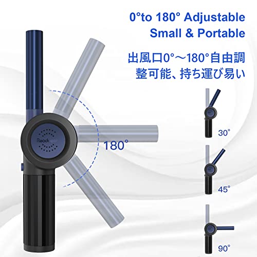 Ventilador portátil eléctrico para barbacoa READAEER miniatura 3