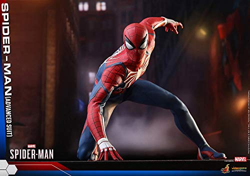 Hot Toys Spider-Man Advanced Suit 1/6 Sixth Scale Figure Marvel Video Game Masterpiece Series Action Figure